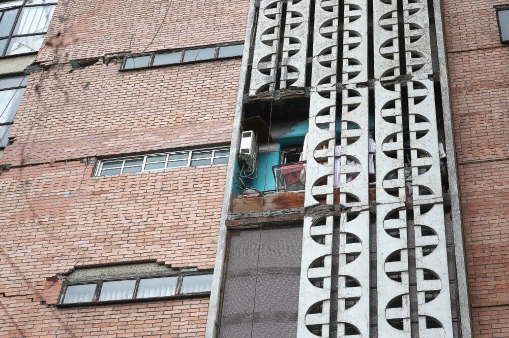 Los Soldominios , creados por el arquitecto Guillermo Rossell e inaugurados en 1969, han sufrido diversos daños, por ejemplo, en el sismo del 18 de abril de 2014, cuando también se buscó evacuar a la gente. (FOTOS: ARIEL OJEDA. EL UNIVERSAL)