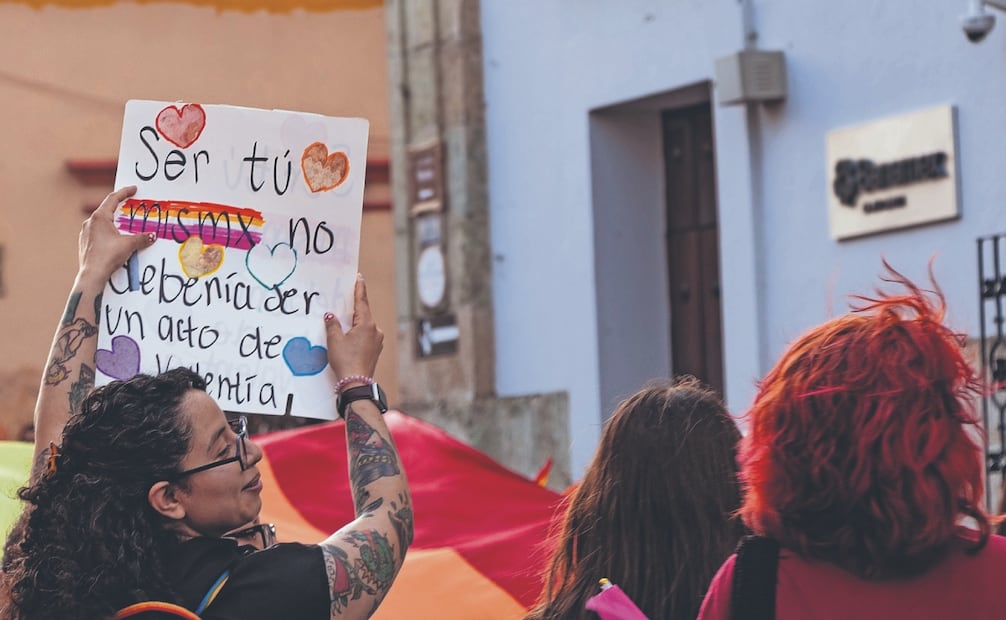La joven decidió quedarse en su comunidad para participar en los procesos organizativos, defender sus tierras, bosques, cultura y memoria. Foto: Juana García/ EL UNIVERSAL