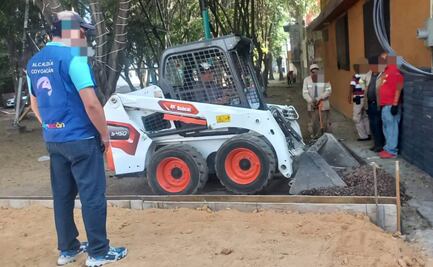 Coyoacán recupera espacios públicos; retiran vehículos abandonados y edificaciones ilegales