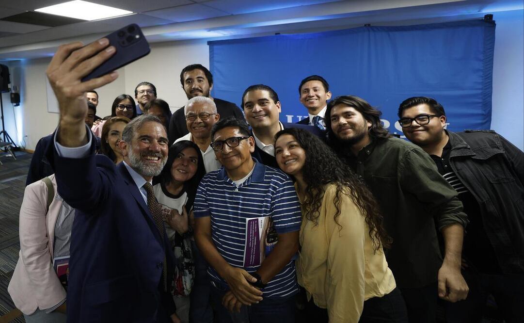 Lorenzo Córdova Vianello participó en una charla con suscriptores de EL UNIVERSAL sobre la elección judicial prevista para el próximo 1 de junio. | FOTO: DIEGO SIMÓN SÁNCHEZ.