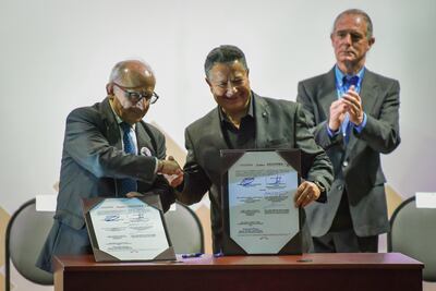 Hidalgo e INAH firman convenio por la recuperación del patrimonio