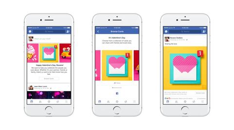 Facebook celebra San Valentín