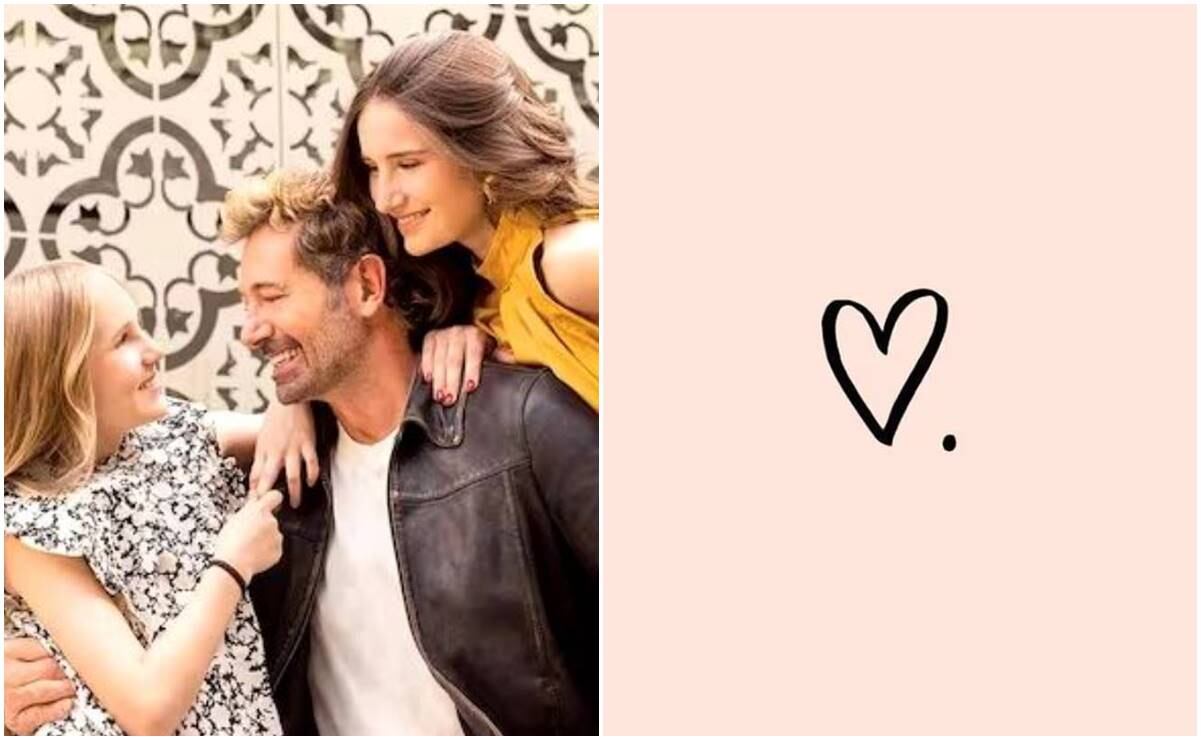 Gabriel Soto compartió foto con sus hijas tras el rompimiento con Irina Baeva. Foto: Instagram gabrielsoto