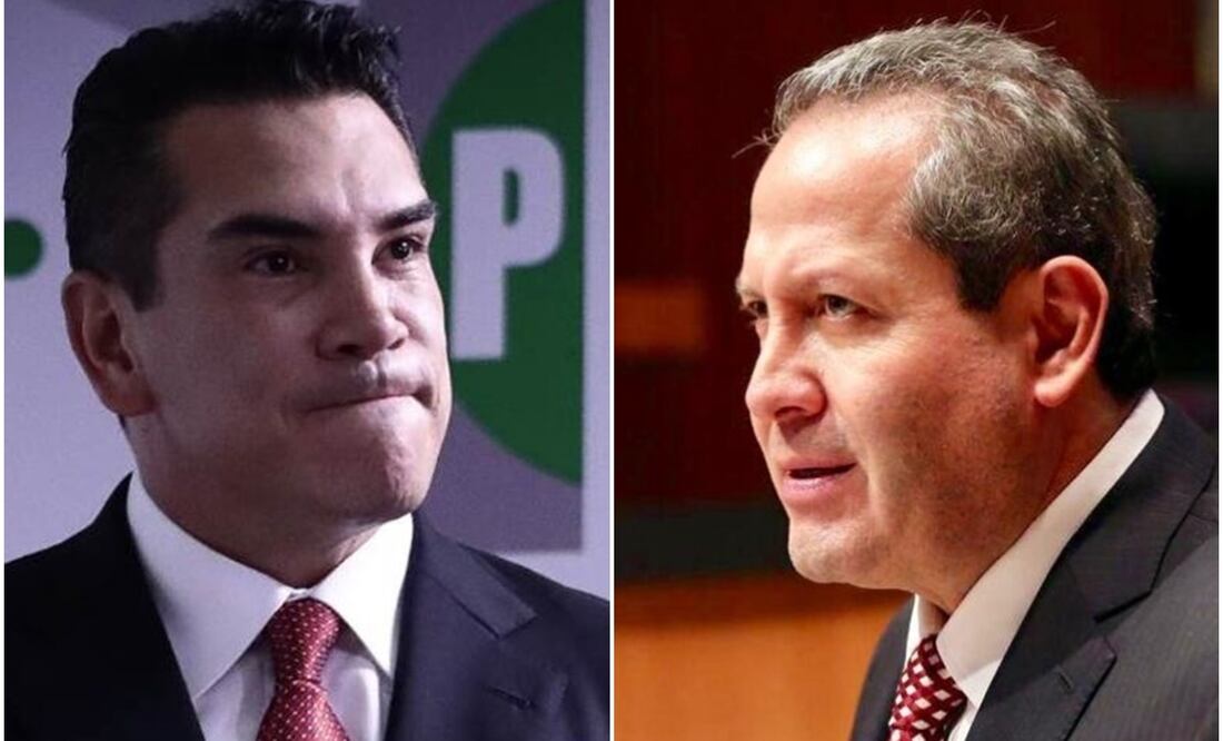 Eruviel Ávila y "Alito" Moreno. Foto: EL UNIVERSAL