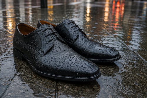 Cómo limpiar y secar tus zapatos mojados por la lluvia
