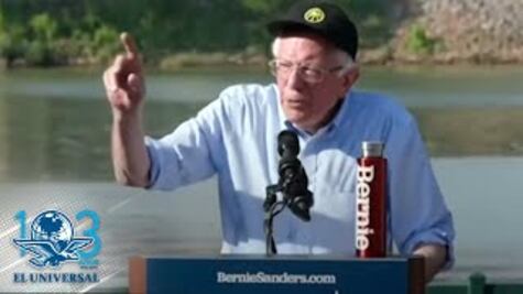 Bernie Sanders honra a los inmigrantes de su equipo de campaña en un video