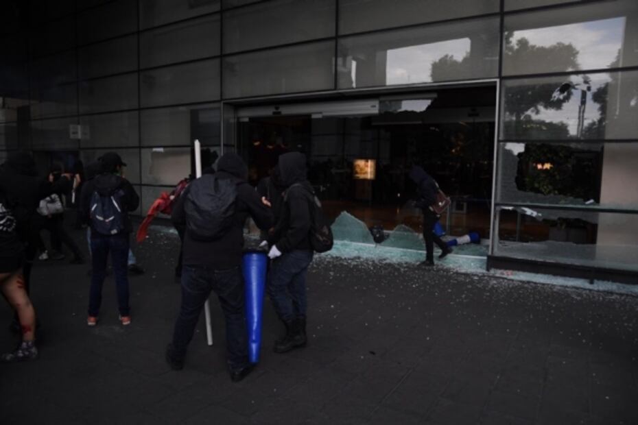 Punto por punto: los comercios vandalizados tras la marcha por Ayotzinapa