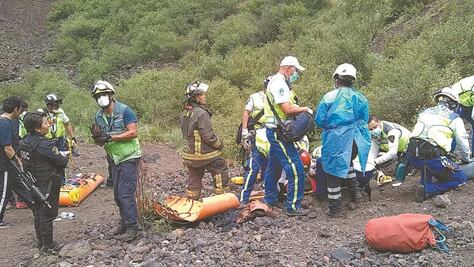 Muere senderista en el Ajusco tras deslave