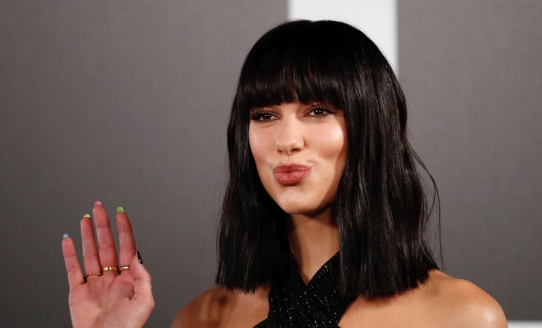 Dua Lipa aparece con nuevo corte de pelo Foto: EFE
