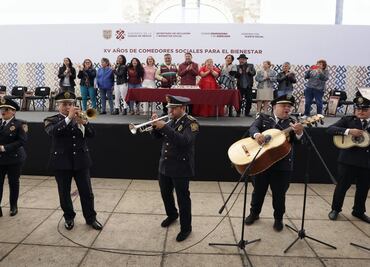 Batres celebra 15 años de los Comedores Comunitarios; anuncia incremento de 100 mdp a su presupuesto