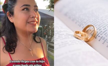Pareja lleva a su hijo a una boda "sin niños" y le niegan entrada; video causa polémica