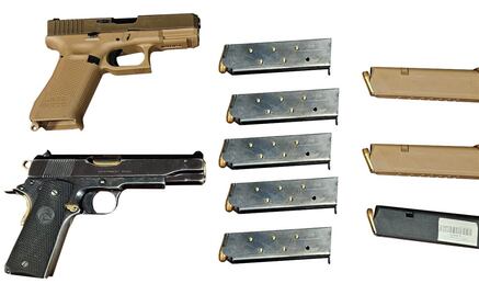 Detienen a dos personas armadas en Sinaloa