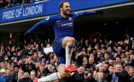 Gonzalo Higuaín se estrena como goleador del Chelsea