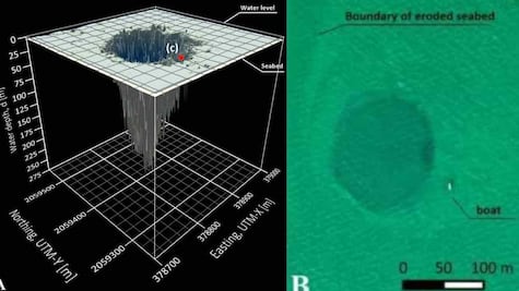 Científicos descubren el segundo agujero azul más grande del mundo en Bahía de Chetumal