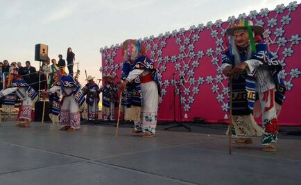 Danzantes michoacanos dieron bienvenida al Papa en Morelia