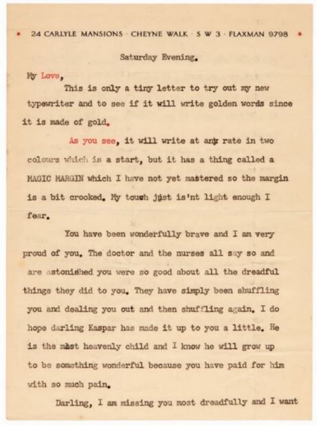Las cartas sadomasoquistas del autor de James Bond a su "pequeña cerdita", a subasta