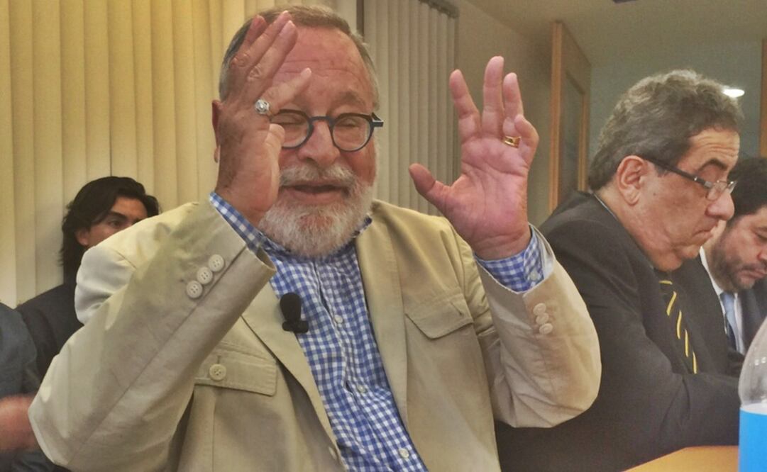 Savater durante una charla con los editores de EL UNIVERSAL ( EL UNIVERSAL)