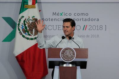 Es falaz alcanzar “la autosuficiencia” alimentaria, dice Peña Nieto