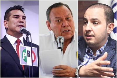 Líderes del PAN, PRI y PRD posponen conferencia de prensa para fijar posición sobre la elección