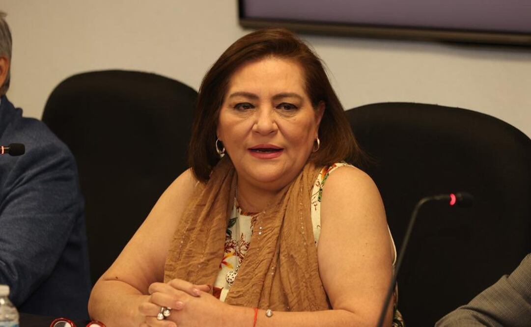 Guadalupe Taddei, consejera presidenta del INE, en reunión de Registro Federal de Electores del Instituto. Foto: Twitter @INEMexico