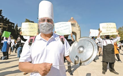 Arman “cacerolazo” y piden reabrir restaurantes