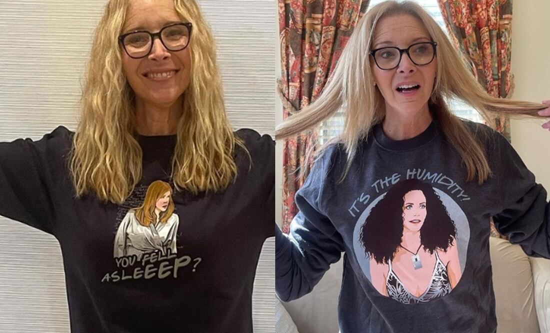 La actriz Lisa Kudrow, quien interpretaba a Phoepe Buffay en "Friends". Foto: Instagram oficial.