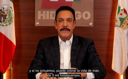Hidalgo podría tener hasta 3 mil muertes si no se acata aislamiento, advierte gobernador
