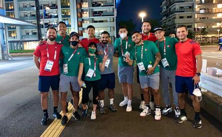 Selección Mexicana alaba y convive con Alexa Moreno en Tokio 2020