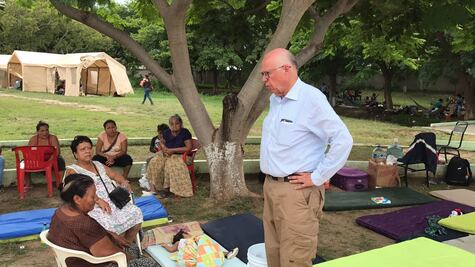 Tras sismo, inhabilitan hospital general de Ixtepec, Oaxaca