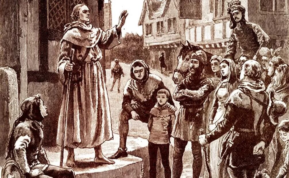 Wycliffe fue conocido como un "cura de los pobres" por su interés en las personas más necesitadas, si bien durante su vida también fue cercano a la nobleza. Foto: Getty Images