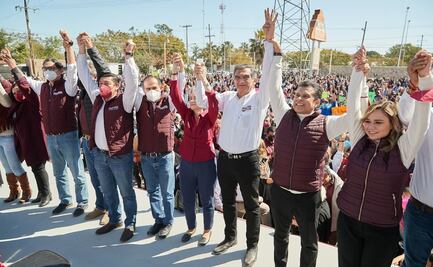 “No los voy a traicionar”, afirma Américo Villarreal en Ciudad Victoria