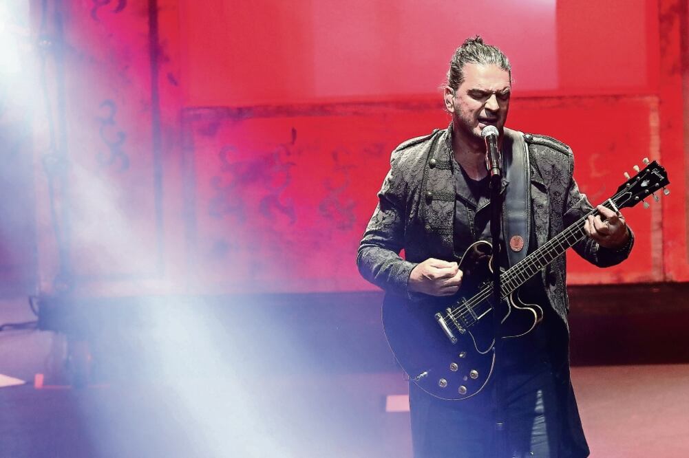 El recital duró más de dos horas y media, durante las cuales el artista de 54 años interpretó el repertorio compuesto desde hace tres décadas. (JUAN CARLOS REYES. EL UNIVERSAL)