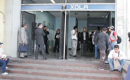 Suspenden servicio en Metro Xola por persona accidentada 
