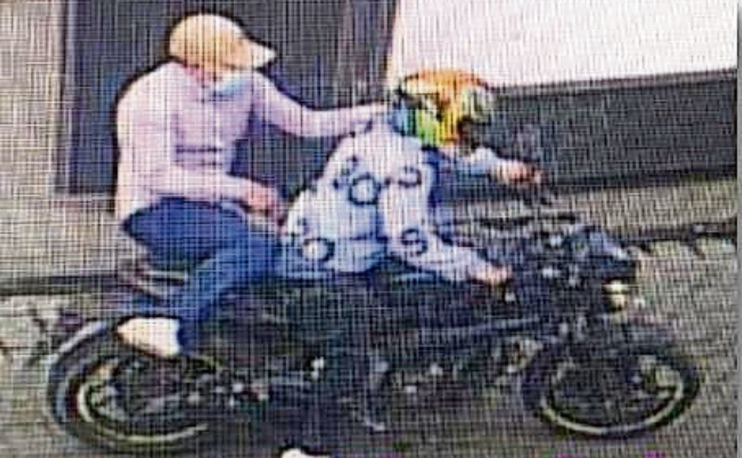 Entre las llamadas, la SSC detectó la de un familiar de Iván Aldair, quien condujo la moto. Foto: Tomada de video