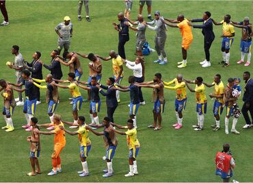 El Mamelodi Sundowns dice adiós al Mundial de Clubes con una extraña despedida; así fue su baile final