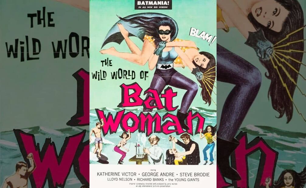 Batwoman surgió en los cómics de 1956 y tuvo una adaptación no autorizada para la pantalla grande en 1966 bajo el título “El Salvaje Mundo de Batwoman”, también para aprovechar la fama de Batman. Aun así, la cinta de René Cardona es considerada la primera versión cinematográfica. Foto: IMDb