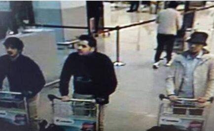 Divulgan imagen de sospechosos de atentados en Bélgica