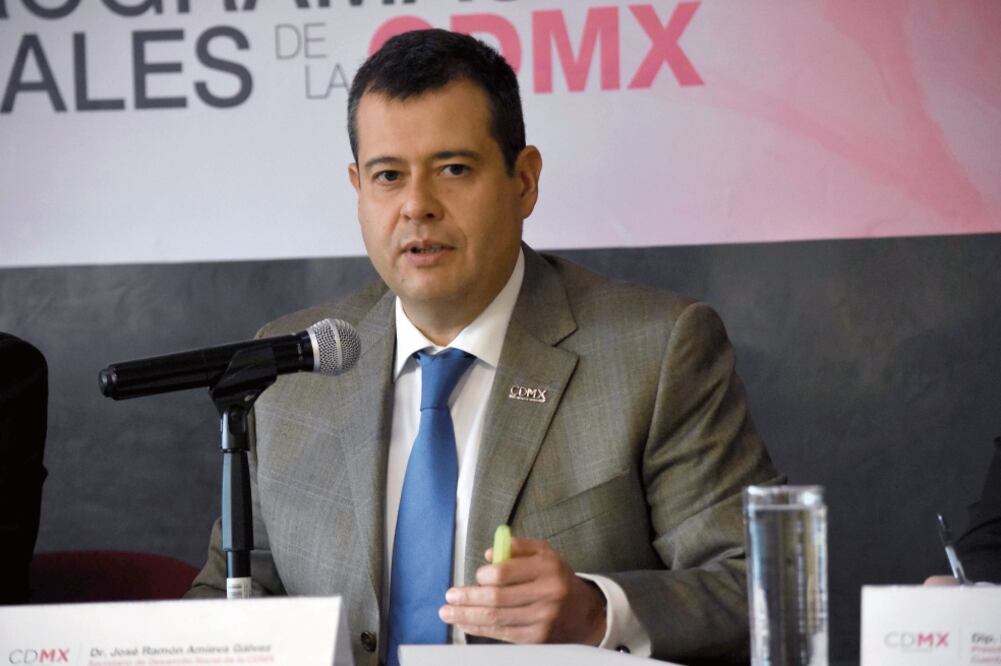Titular de la Secretaría de Desarrollo Social, José Ramón Amieva (FOTO: ARCHIVO EL UNIVERSAL)