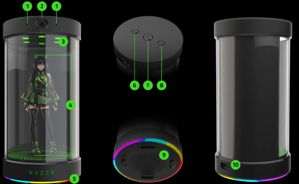 El dispositivo Project AVA será una herramienta ideal para los jugadores, pues tendrá la capacidad de asesorar el modo de juego de cada usuario. Foto: Razer