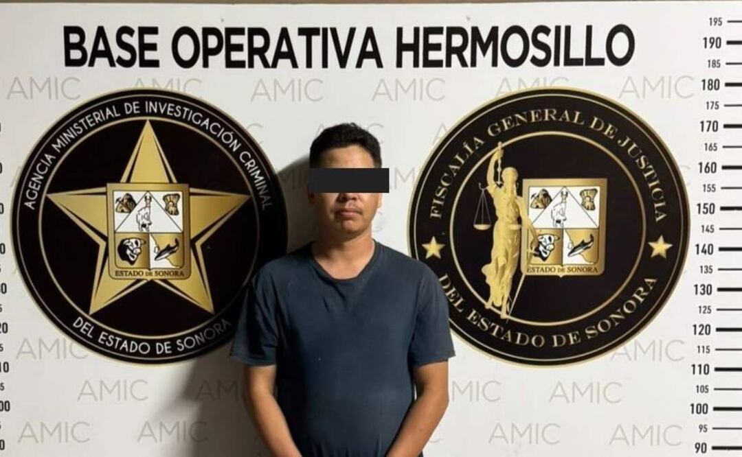 Vinculan a proceso al detenido por feminicidio de madre y 3 niñas en Hermosillo, Sonora (07/07/2025). Foto: Fiscalía de Sonora