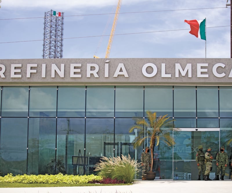 La refinería Olmeca, en Dos Bocas, Tabasco, fue calificada por la oposición como un elefante blanco del gobierno del presidente Andrés Manuel López Obrador. Foto: Archivo EL UNIVERSAL