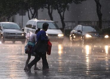 Registran lluvia en 9 delegaciones de la CDMX