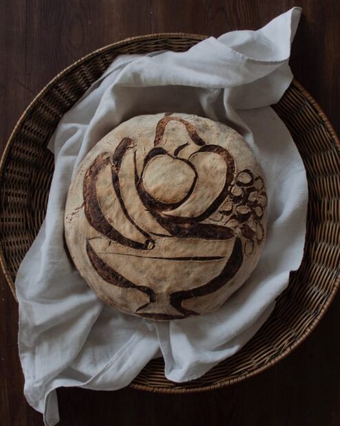 Conoce el pan que plasma obras de arte en su elaboración