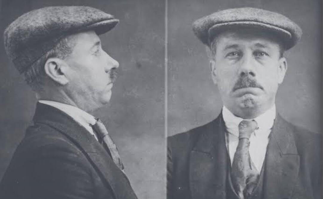 Retrato de Ret Marut, uno de los promotores de la República de Weimar, quien tras su fuga del ejército alemán llegó a Tampico para después hacer una carera literaria en México con el nombre de Bruno Traven.