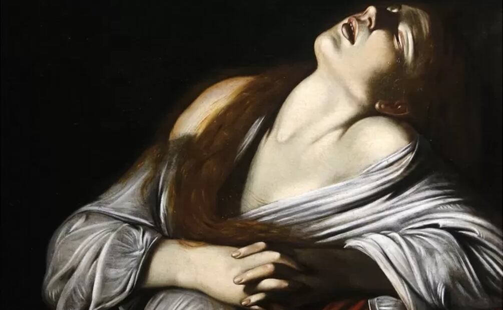 Detalle de "Magdalena en éxtasis" de Louis Finson, siglo XVII. Foto: Getty Images