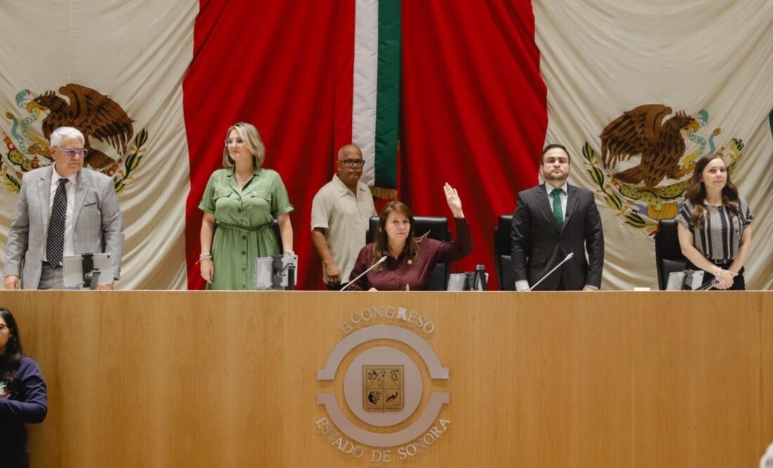 Congreso de Sonora avala reforma constitucional sobre mandos superiores de la Guardia Nacional (24/09/2025). Foto: Especial