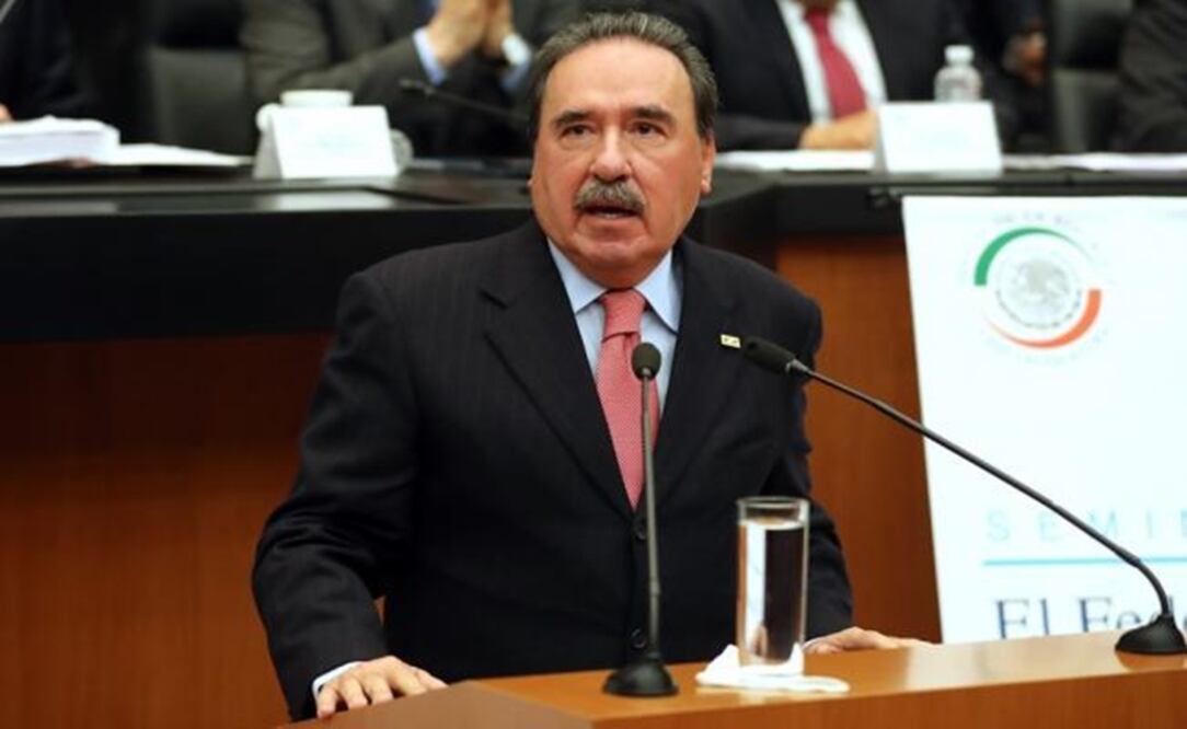 Emilio Gamboa, coordinator of PRI senators – File photo/EL UNIVERSAL