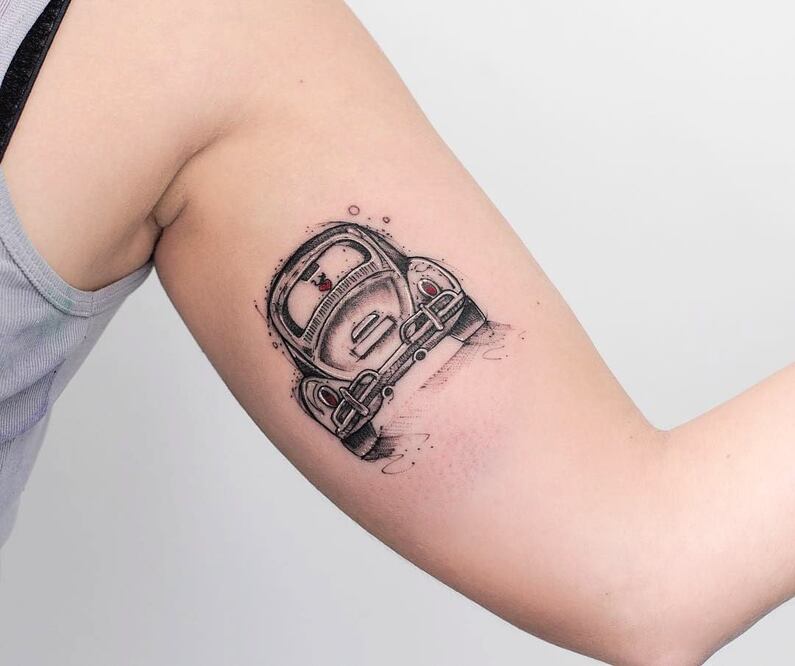 Los tatuajes de autos más populares