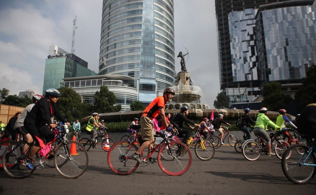 Reportan afectación vial en Reforma y Florencia por Paseo Ciclista
