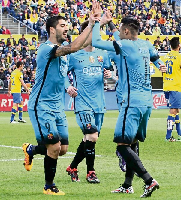 El uruguayo Suárez acumula 12 goles en los últimos siete duelos (ELVIRA URQUIJO A. EFE)